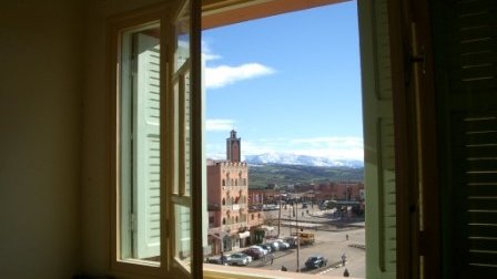 View from Amanda and JK’s apartment during service in Morocco. Call to prayer from the nearby Mosque was part of the rhythm of daily life.