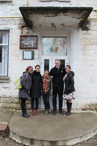 Volunteers pose at the end of Peace Corps Week 2016.