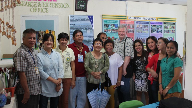 Serving one last time in the Philippines