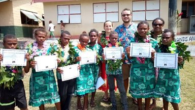 Printed certificates at Port Narvin
