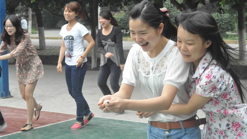 Talking about entrepreneurship (and dating) in China