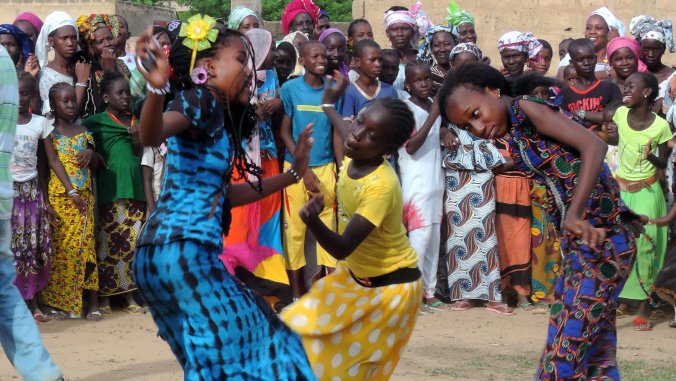Complets, the wrap skirt and matching shirt outfits worn by Senegalese women, are impossible for me to even sit down in. Yet