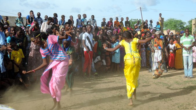 Arms, legs, hips and facial expressions all play a role in the dance.