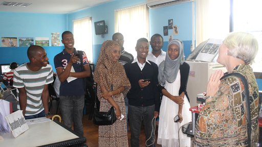 Meeting Peace Corps Director Carrie Hessler-Radelet