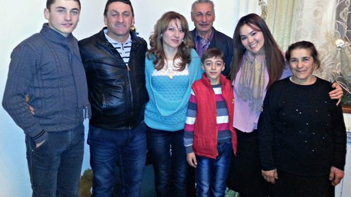 Toquyen with host family