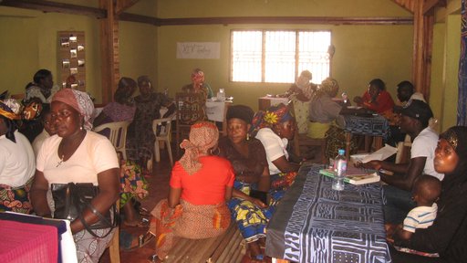 Widows group meeting