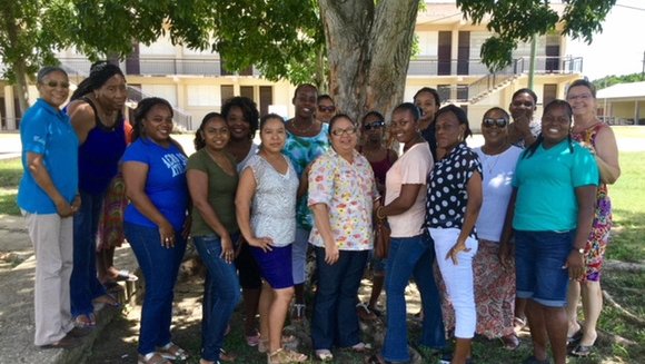 This photograph was taken during our summer teacher training session in the Dangriga, Stann Creek District. The teachers attended a week-long training session focused on early literacy assessment and intervention strategies.