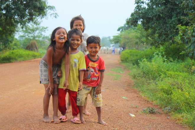 Cambodia smile