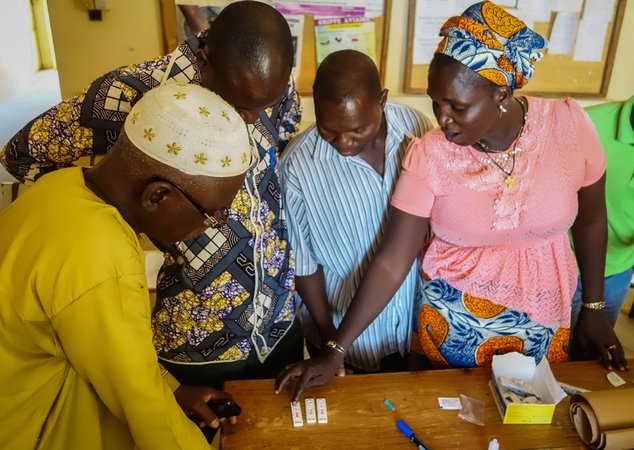 Malaria Tests, Northern Benin