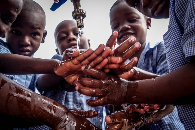 Hand washing, Northern Benin