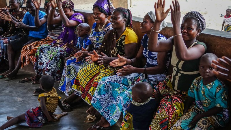 Parent Meeting, Northern Benin