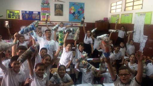 eco-bricks are ready
