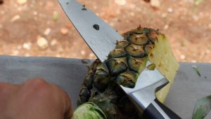 How to eat a pineapple