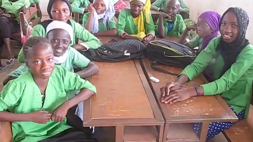 Students in The Gambia