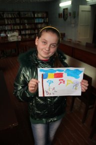 During PC Week 2016, we hosted a Creative Hour at the library, inviting community members to participate in Peace Corps’ third goal: Helping Americans learn about other countries and cultures. They were asked to draw or write about something they’d like A