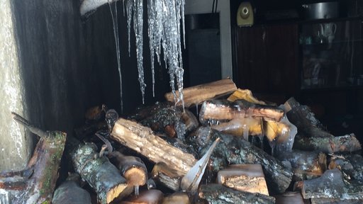 Wood pile