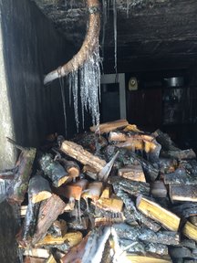 Wood pile