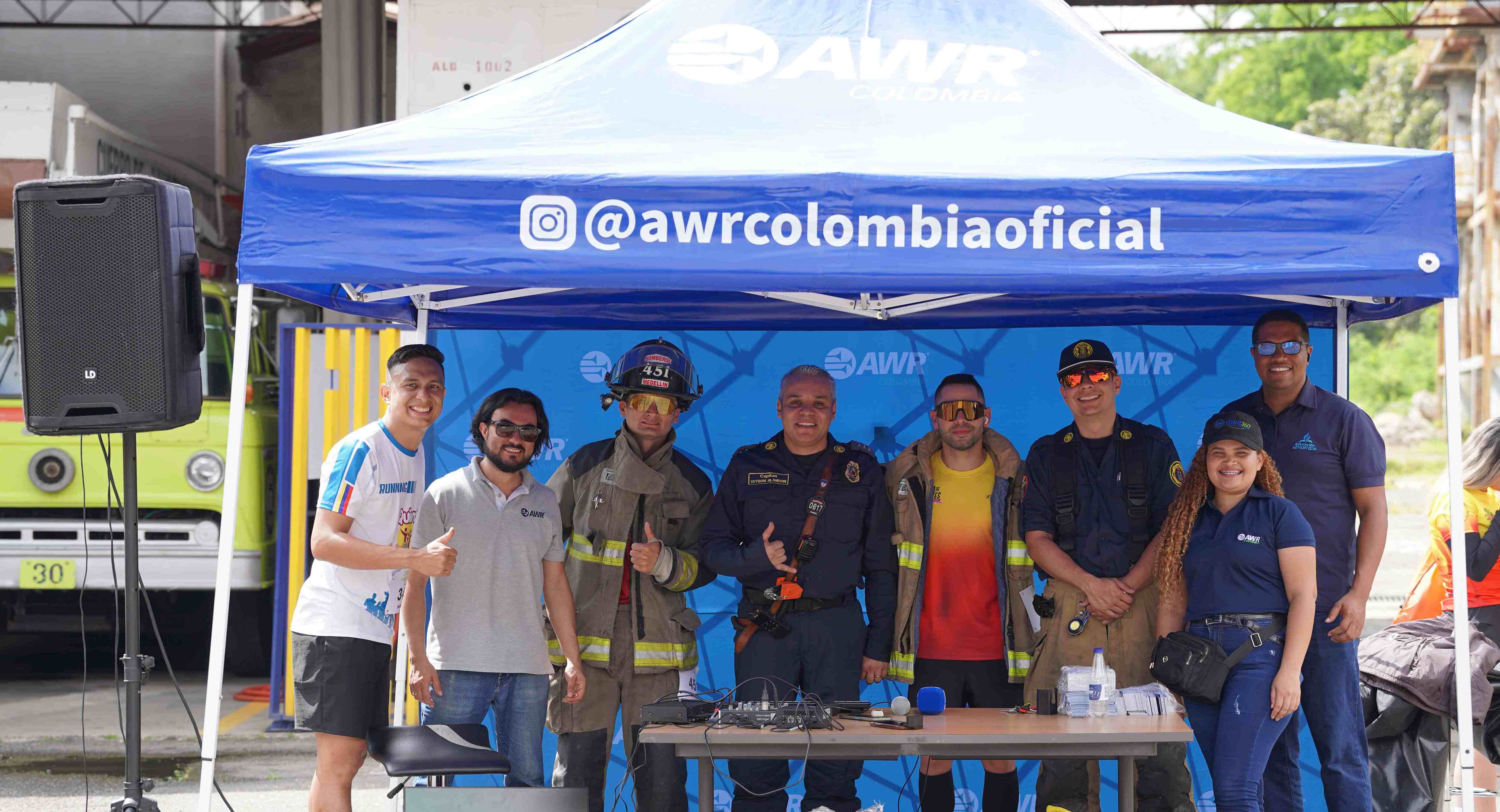 RADIO MUNDIAL ADVENTISTA PARTICIPA EN LA CARRERA “LOS VALIENTES” ORGANIZADA POR EL CUERPO DE BOMBEROS DE MEDELLÍN