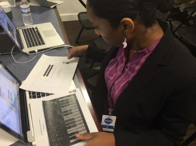 Datanaut Jerelyn Rodriguez making Starry Night Journal.png