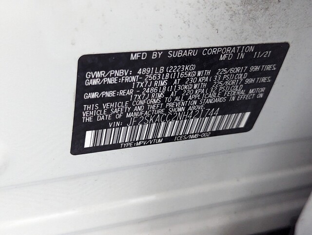 used 2022 Subaru Forester car, priced at $22,500