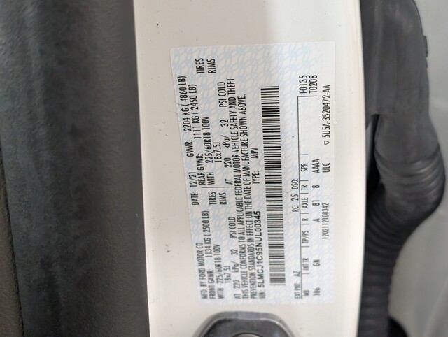 used 2022 Lincoln Corsair car, priced at $22,500