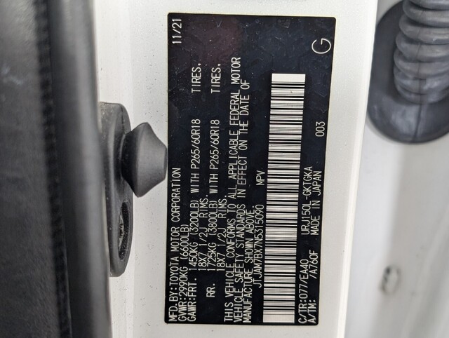 used 2022 Lexus GX car, priced at $45,000