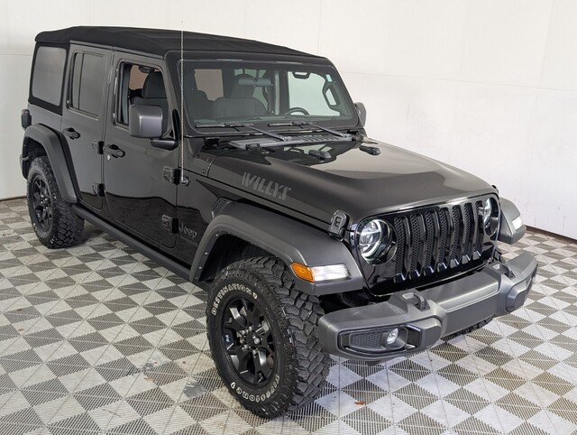 used 2022 Jeep Wrangler car, priced at $33,000