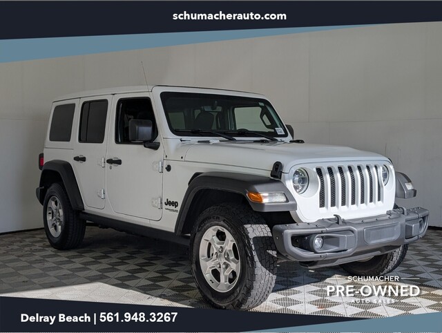 used 2021 Jeep Wrangler car, priced at $34,000