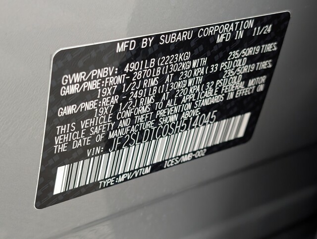 used 2025 Subaru Forester car, priced at $37,500