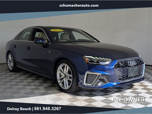 used 2023 Audi A4 SEDAN car, priced at $33,000