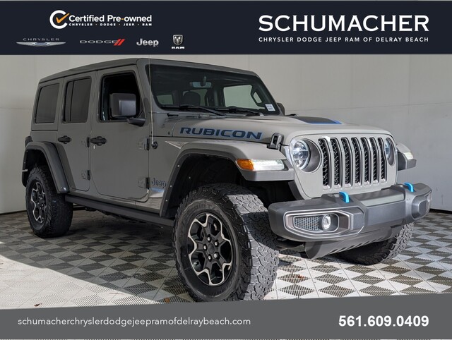used 2022 Jeep WRANGLER 4XE car, priced at $37,888