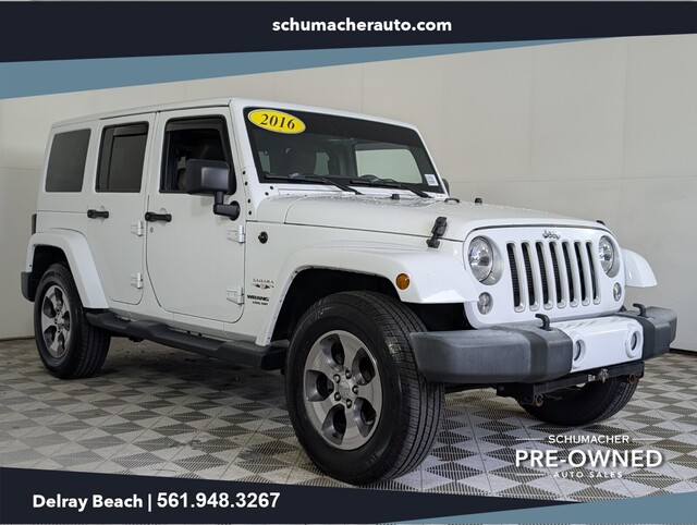 used 2016 Jeep Wrangler Unlimited car, priced at $24,000