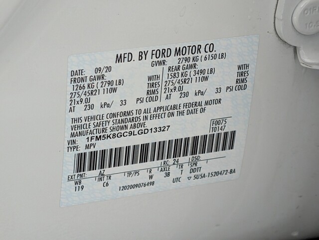 used 2020 Ford Explorer car, priced at $31,700