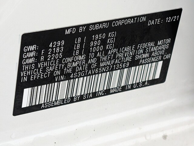 used 2022 Subaru Impreza car, priced at $19,998