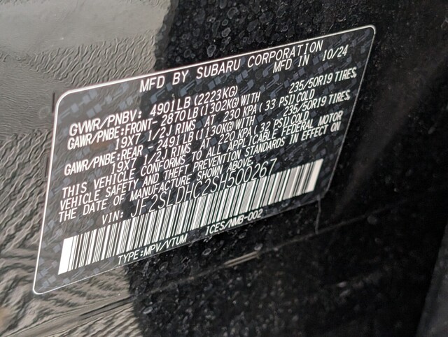 used 2025 Subaru Forester car, priced at $32,000