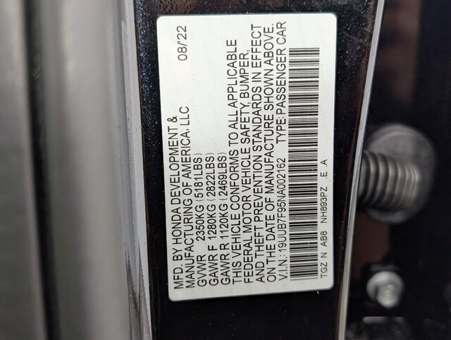 used 2022 Acura TLX car, priced at $44,000
