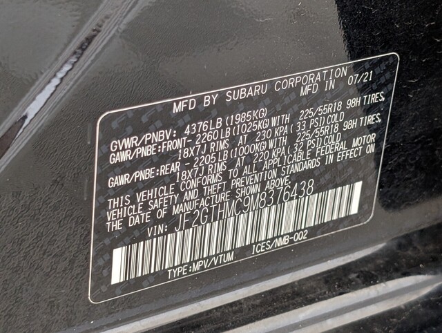 used 2021 Subaru XV Crosstrek car, priced at $20,000
