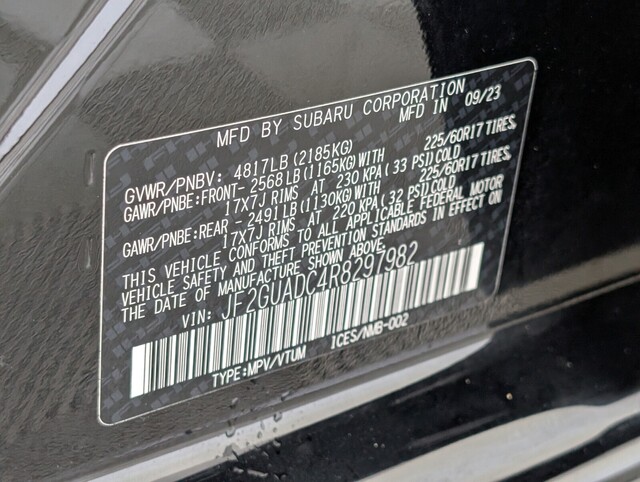 used 2024 Subaru XV Crosstrek car, priced at $22,500