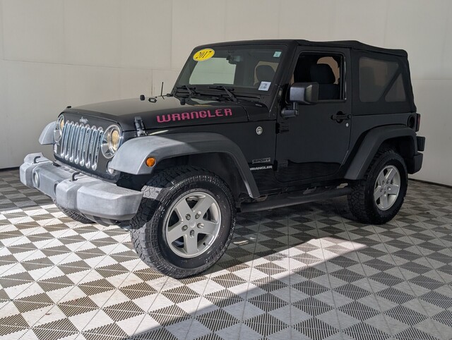 used 2017 Jeep Wrangler car, priced at $17,000