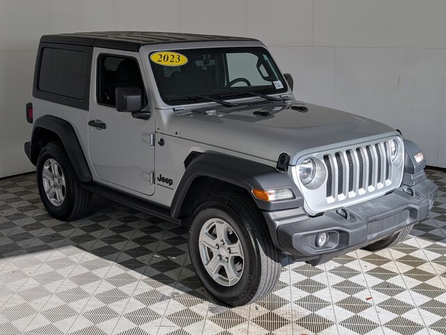 used 2023 Jeep Wrangler car, priced at $28,000