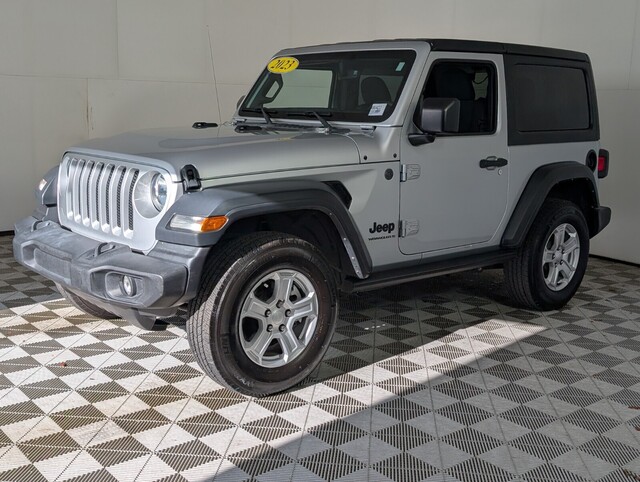used 2023 Jeep Wrangler car, priced at $28,000