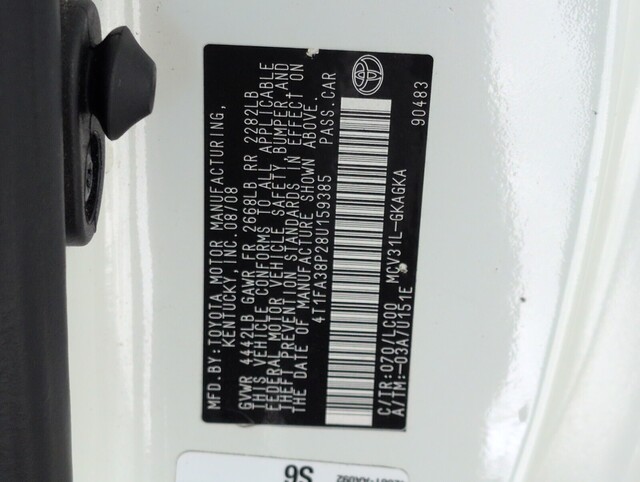used 2008 Toyota SOLARA car, priced at $13,000