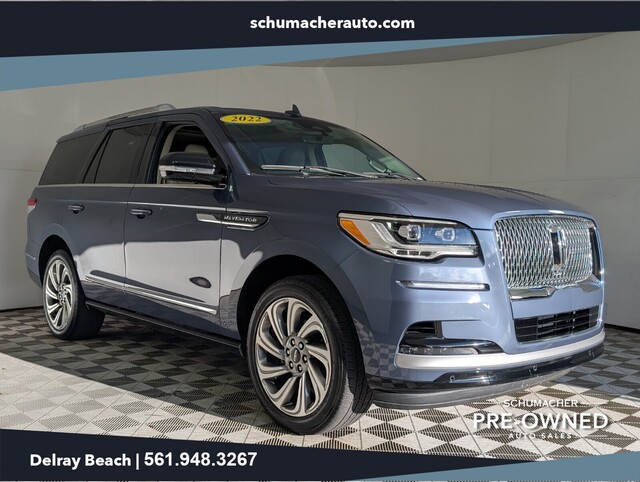 used 2022 Lincoln Navigator car, priced at $57,800