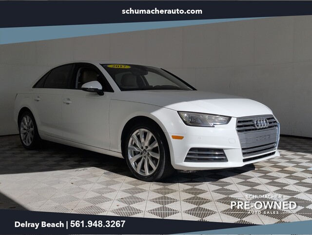 used 2017 Audi A4 car, priced at $14,000