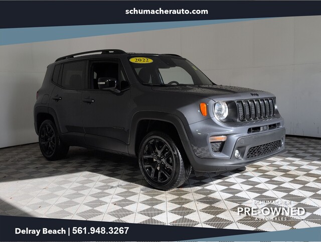 used 2022 Jeep Renegade car, priced at $19,998