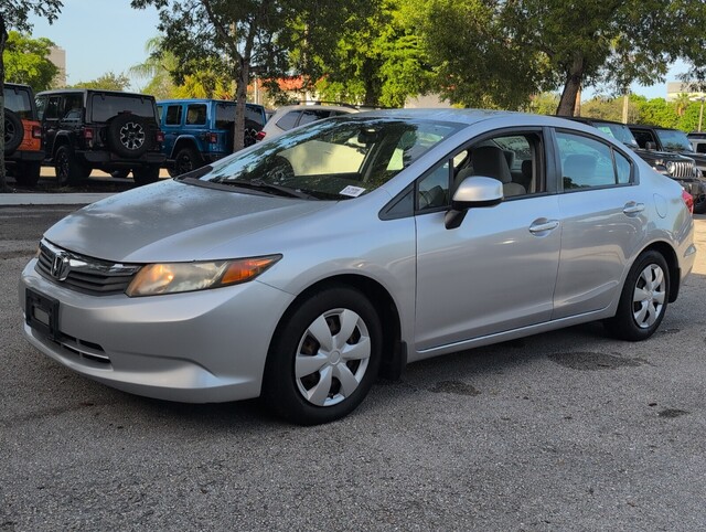 used 2012 Honda Civic car, priced at $7,800