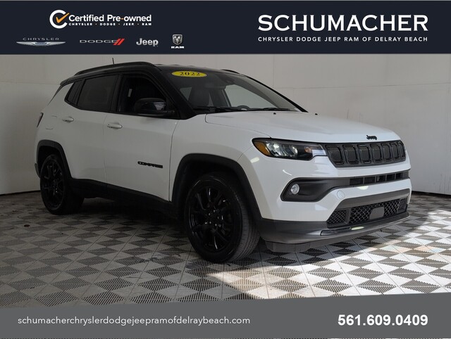 used 2022 Jeep Compass car, priced at $17,800