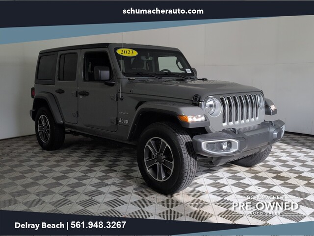 used 2023 Jeep Wrangler car, priced at $29,998
