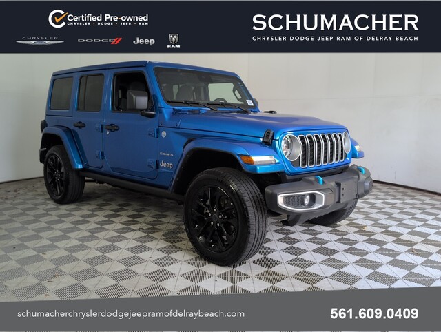 used 2024 Jeep WRANGLER 4XE car, priced at $32,988