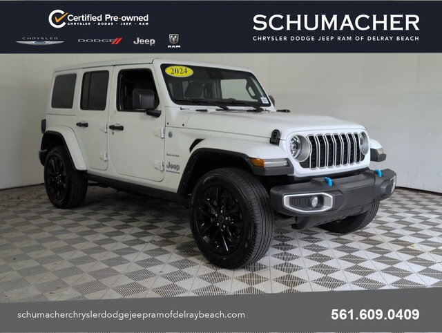 used 2024 Jeep WRANGLER 4XE car, priced at $32,988